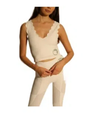 Marysia Venus Technical Jersey Top In White