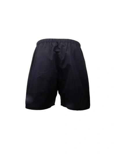 Miu Miu Drawstring Shorts In Blue