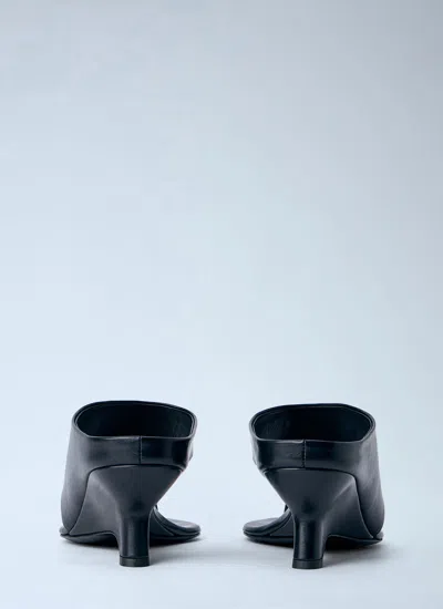 Khaite Marlow 55 Thong Mules In Blue