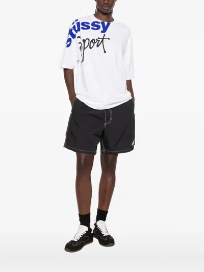 Stussy Logo-print T-shirt In White