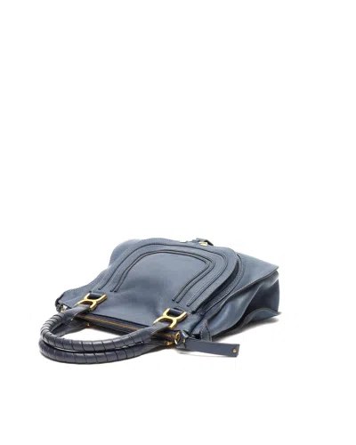 Chloé Medium Marcie Bag In Blue