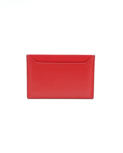 Prada Card Holder In Red