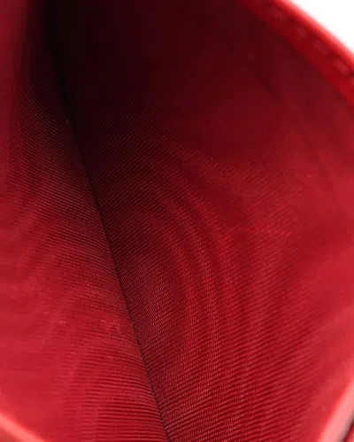 Prada Card Holder In Red