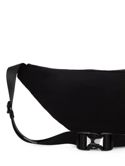 Ea7 Logo-tape Belt Bag In Pattern
