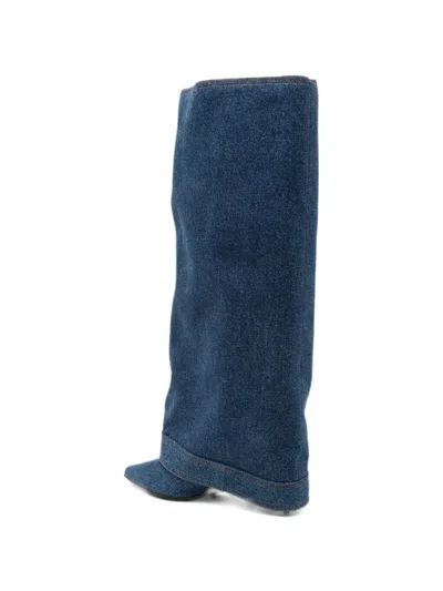 Balmain Anthem Buckled Boots In Multi