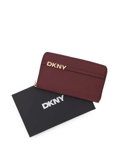 Dkny Avril Zip-around Wallet In Pattern
