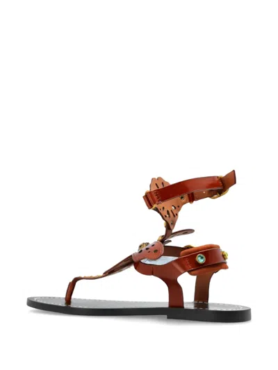 Kurt Geiger Boho Butterfly Gladiator Sandals In Multi
