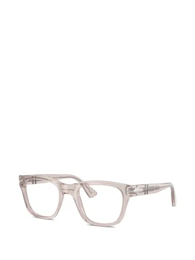Persol Cecil Rectangle-frame Glasses In Neutral