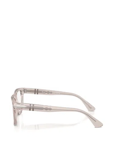 Persol Cecil Rectangle-frame Glasses In Neutral