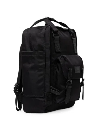 Doughnut Macaroon Buckled Backpack In Red