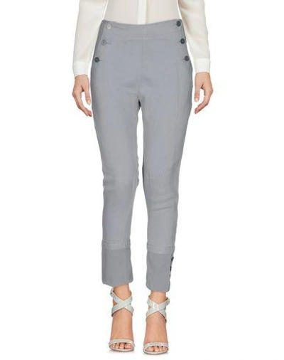 Shop Diesel Casual Pants In Grey