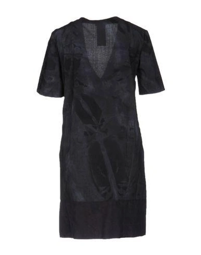 Shop Alviero Martini 1a Classe Short Dress In Slate Blue