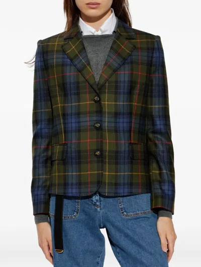 Etro Single-breasted Blazer In Multi
