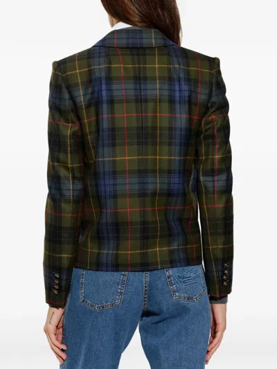 Etro Single-breasted Blazer In Multi