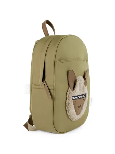 Donsje Animal-patch Backpack In White