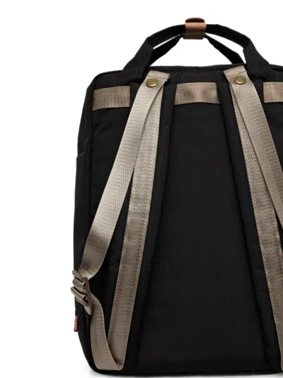 Doughnut Logo-patch Buckle-fastening Backpack In Pattern