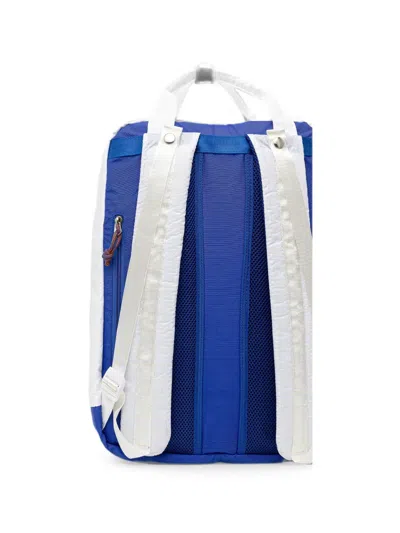 Doughnut Large Buckle-strap Backpack In Red