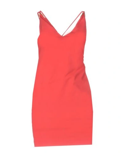 Dsquared2 Short Dress In Red