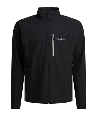 Montbell Black Nylon Polyurethane Jacket In Black