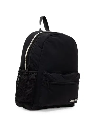 Ea7 City Logo-patch Backpack In Pattern