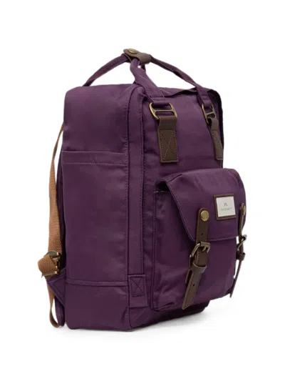 Doughnut Macaroon Buckled Backpack In Purple