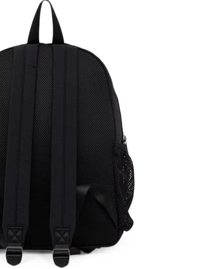 Ea7 City Logo-patch Backpack In Pattern