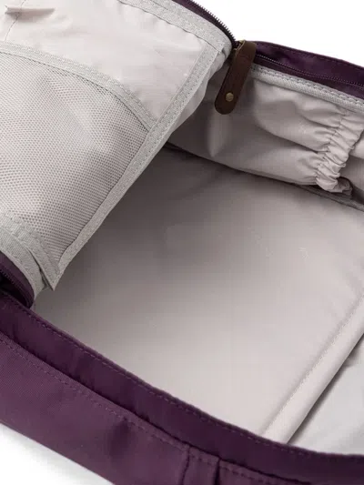 Doughnut Macaroon Buckled Backpack In Purple