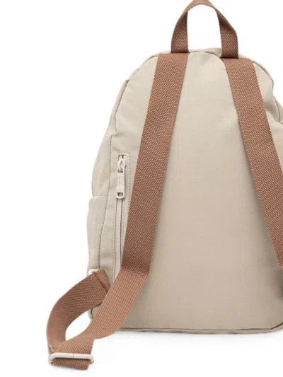 Doughnut Mini Logo-patch Backpack In Neutral