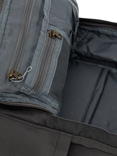 Doughnut Macaroon Buckled Backpack In Gray