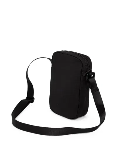 Ea7 Logo-print Mesh-panel Belt Bag In Neutral