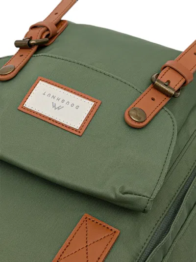 Doughnut Macaroon Buckled Backpack In Green