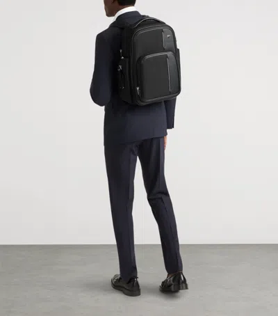 Tumi Leather Arrivé Barker Backpack In Red