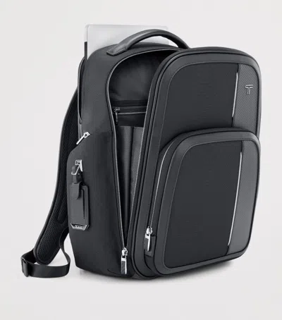 Tumi Leather Arrivé Barker Backpack In Red
