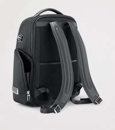 Tumi Leather Arrivé Barker Backpack In Red