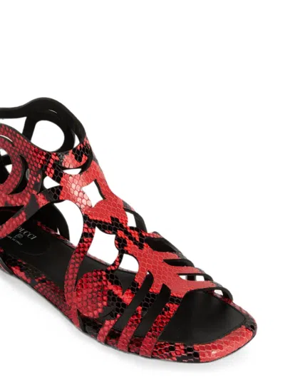 Pucci Low Gladiator Sandals In Multi