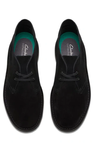 Clarks Shepton Chukka Boot In Black