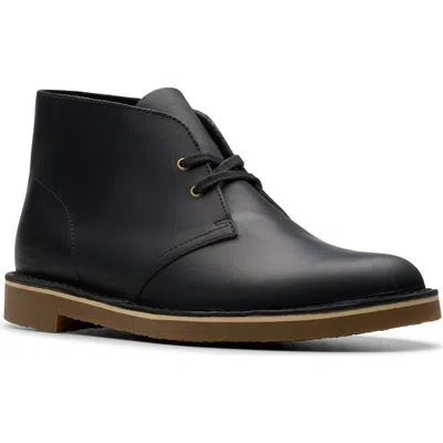 Clarks Shepton Chukka Boot In Black
