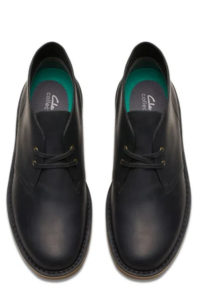 Clarks Shepton Chukka Boot In Black