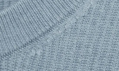 Mango Rib Sweater In Blue