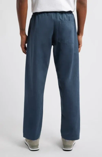 Standard Issue Pd Cotton Blend Drawstring Slacker Pants In Gray