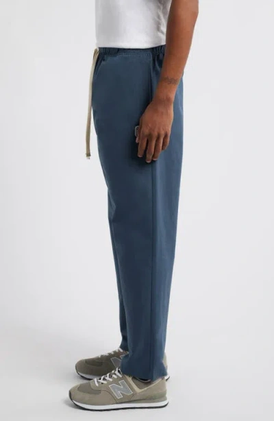 Standard Issue Pd Cotton Blend Drawstring Slacker Pants In Gray