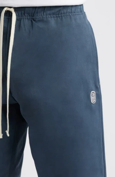 Standard Issue Pd Cotton Blend Drawstring Slacker Pants In Gray