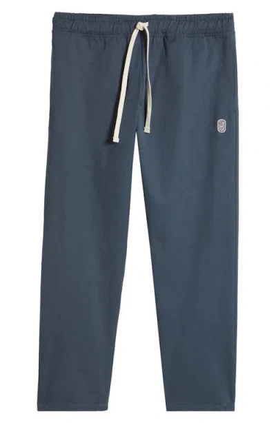 Standard Issue Pd Cotton Blend Drawstring Slacker Pants In Gray