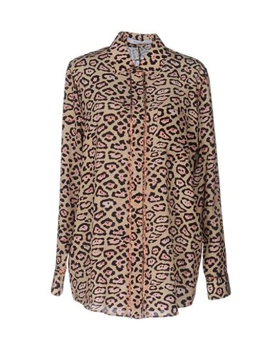 Shop Givenchy Patterned Shirts & Blouses In Beige