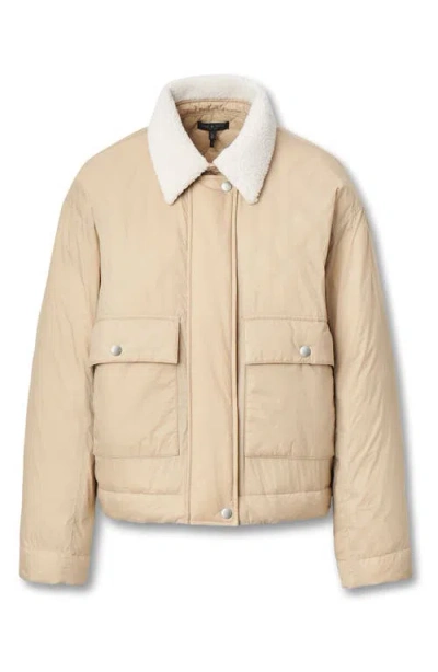 Rag & Bone Nonie Puffer Jacket In Brown