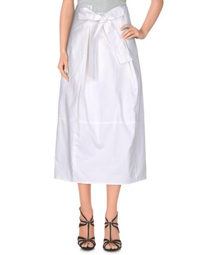 Damir Doma Midi Skirts In White