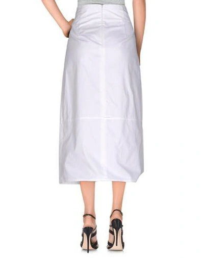 Shop Damir Doma Midi Skirts In White