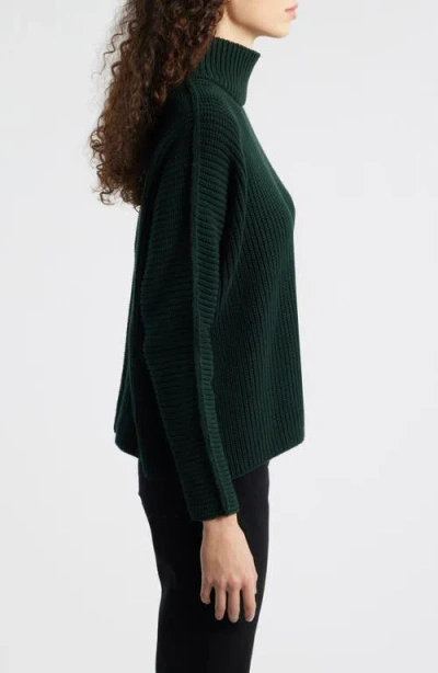 Frank & Eileen Montecito Turtleneck Sweater In Green