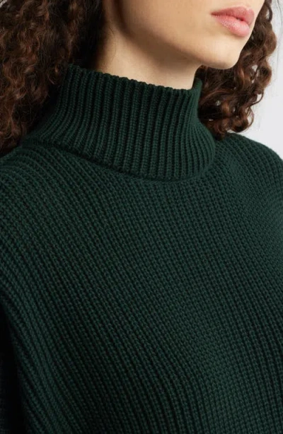 Frank & Eileen Montecito Turtleneck Sweater In Green