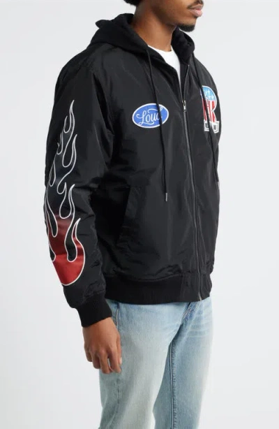 Rolling Loud Starting Line Flight Jacket In Black